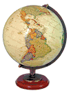 Adams Illuminated World Globe by National Geographic