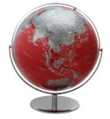Columbus Red World Globe by J. Thomas