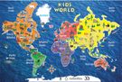 Kid's World Map Large 42"W X 30"H by Replogle Globes