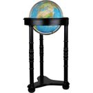 Lancaster Illuminated Blue Floor Globe by Replogle Globes
