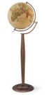 Lyon Antique Illuminated Floor Globe by Waypoint Geographic