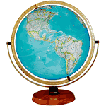 Nicollet Illuminated World Globe by National Geographic