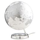 Spheric Silver Illuminated Globe by Waypoint Geographic