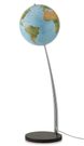 Vertigo Blue Illuminated Floor Globe by Waypoint Geographic