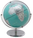 Vespucci Turquoise World Globe by J. Thomas