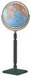 Lewis Floor Globe - Blue