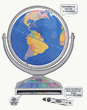 Intelliglobe Deluxe World Globe
