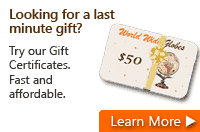 Gift Certificates for world globes